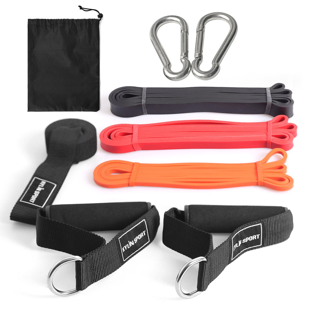 Resistance Band Home Gym Set Health Defense